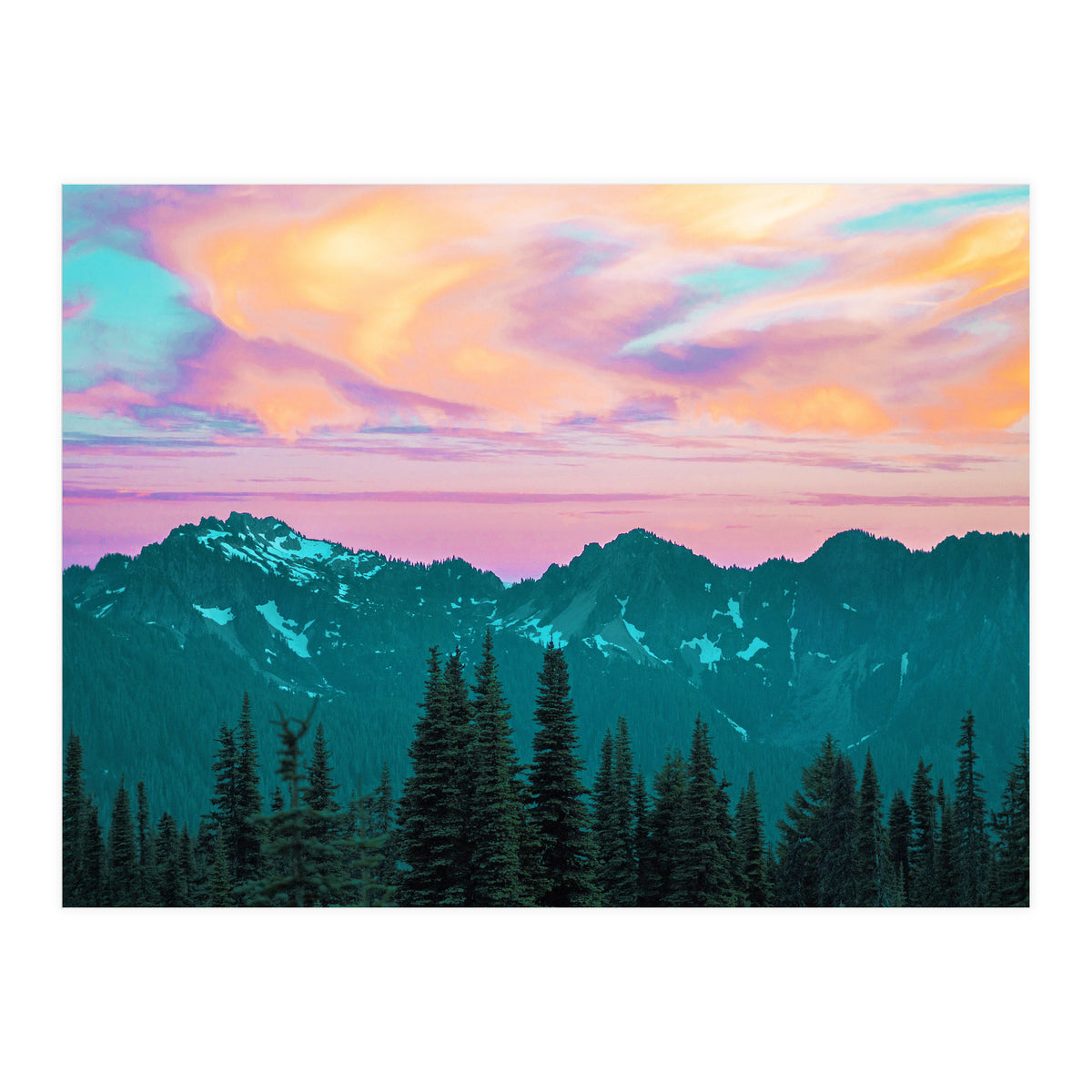 Holographic Sky (Print Only)