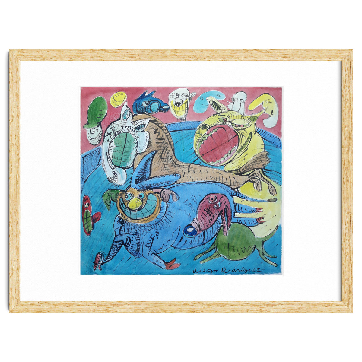 Animales En El Corral