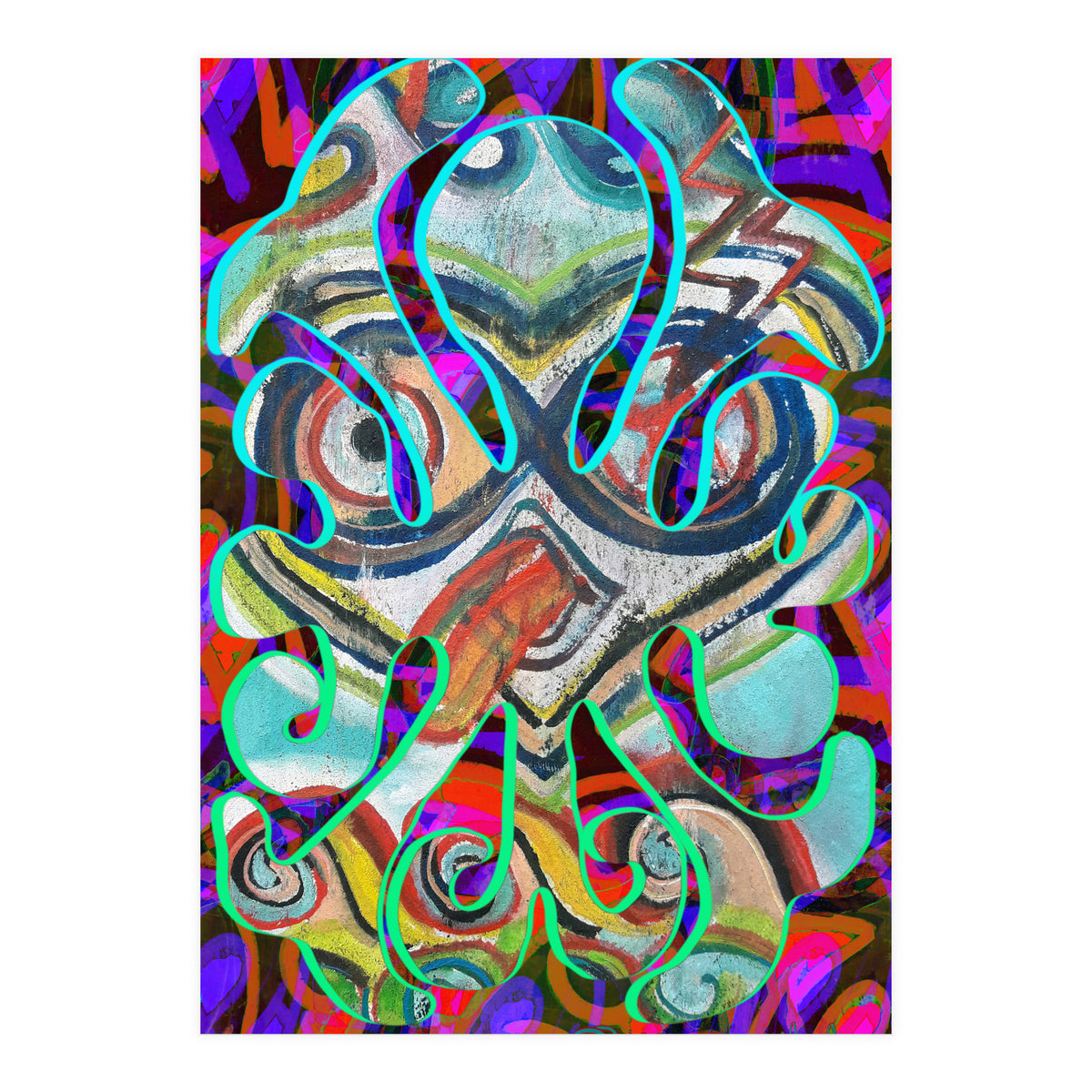 Pop Abstract 2023 Tapiz 56 (Print Only)