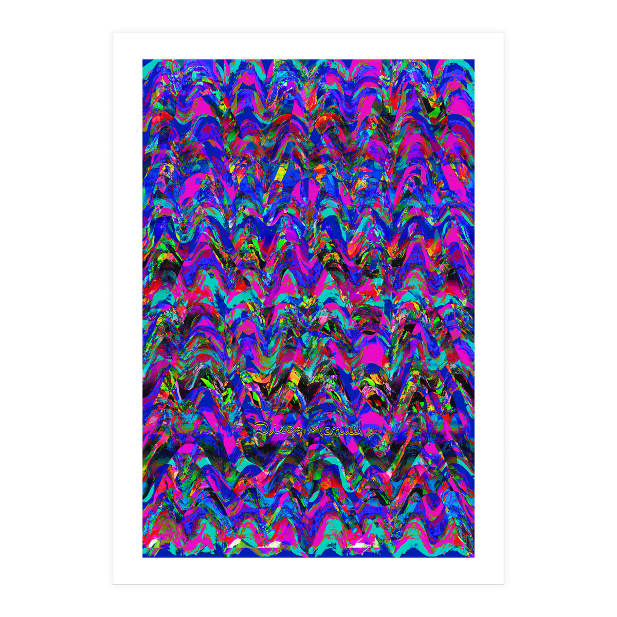 New Graffiti B 75 (Print Only)