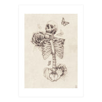 Skeleton and Roses (Print Only)