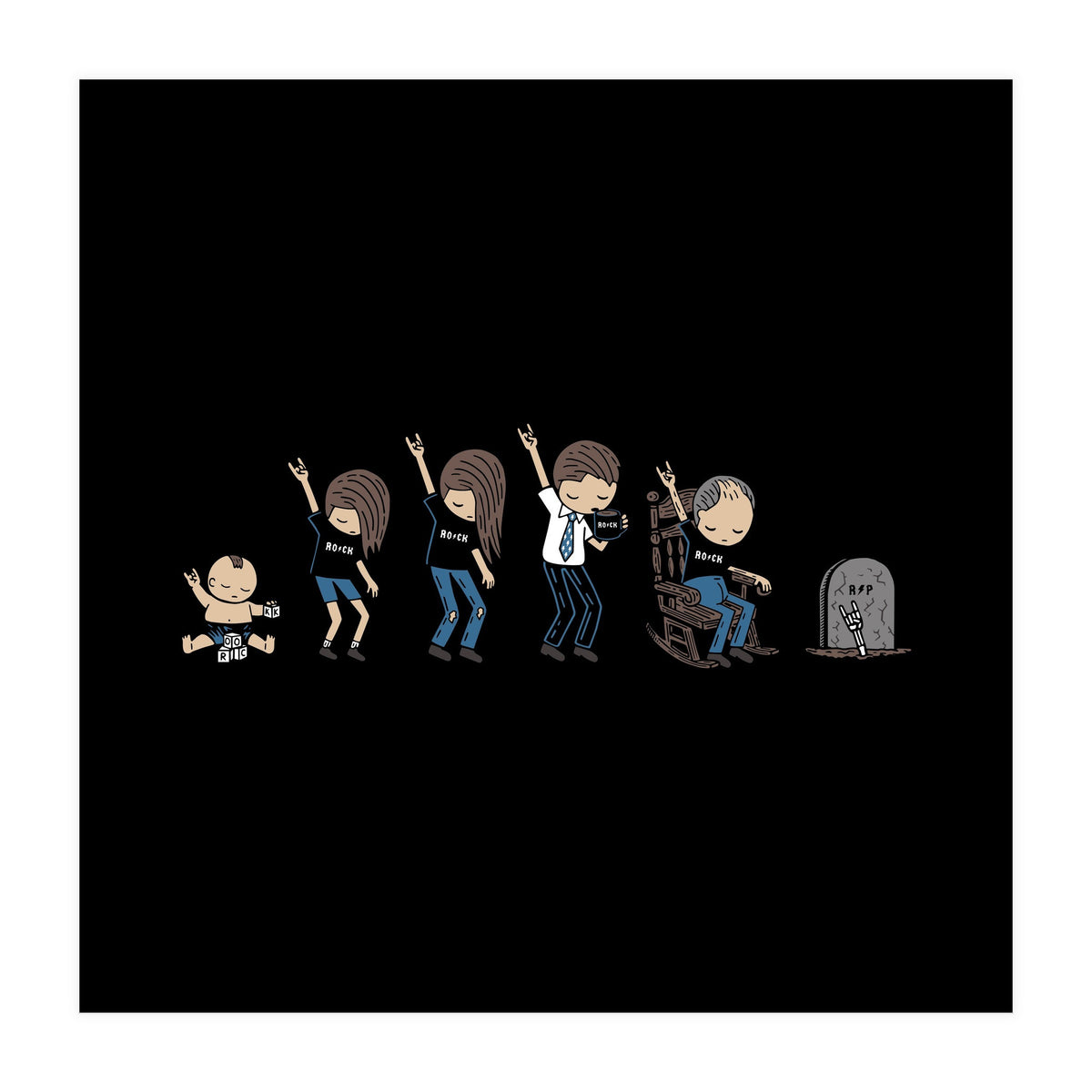 Rock Of Stages (Print Only)