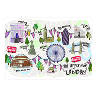 The Little Map of London (Print Only)