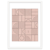 My Favorite Geometric Patterns No.20 - Pale Pink