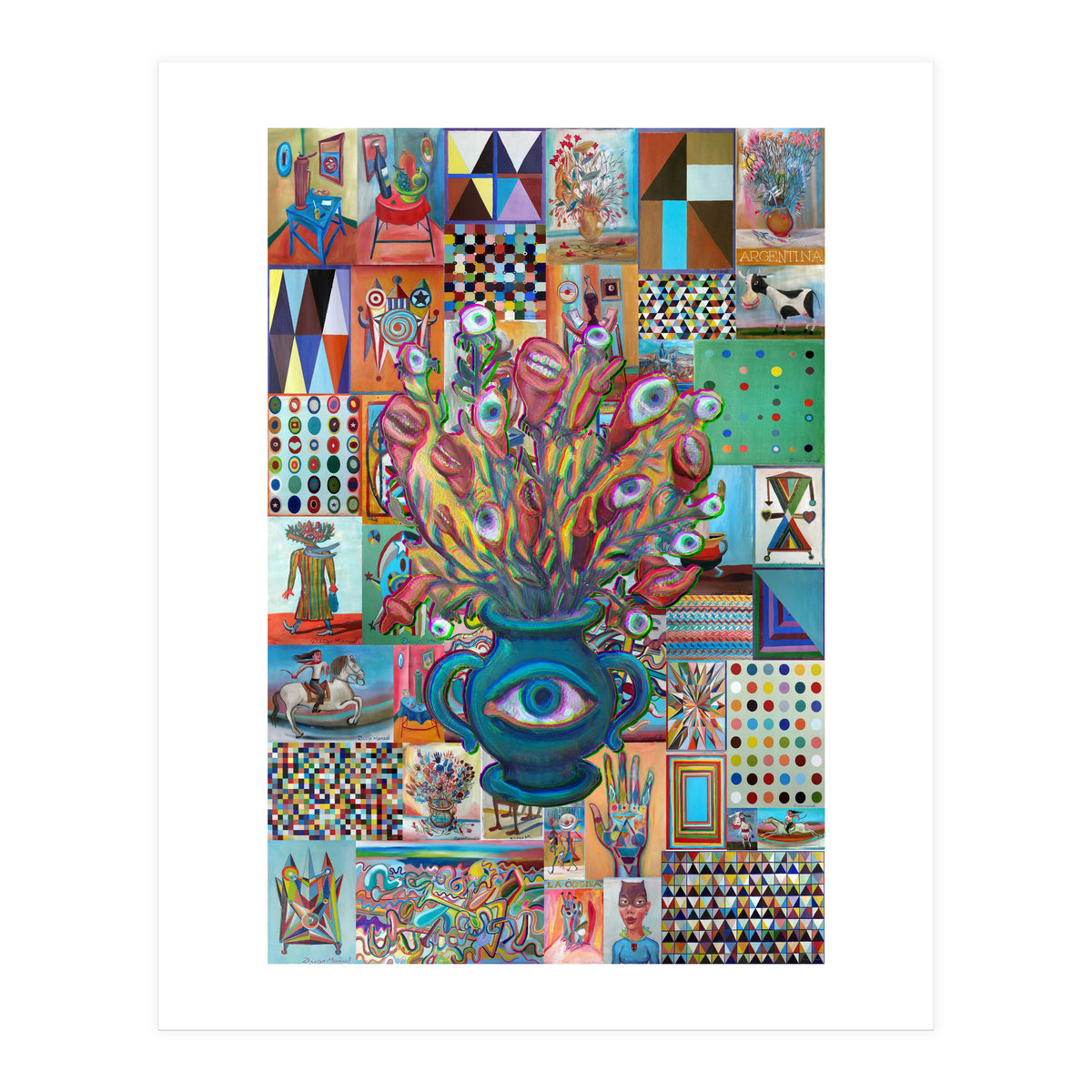 flowers Pop 6 (Print Only)