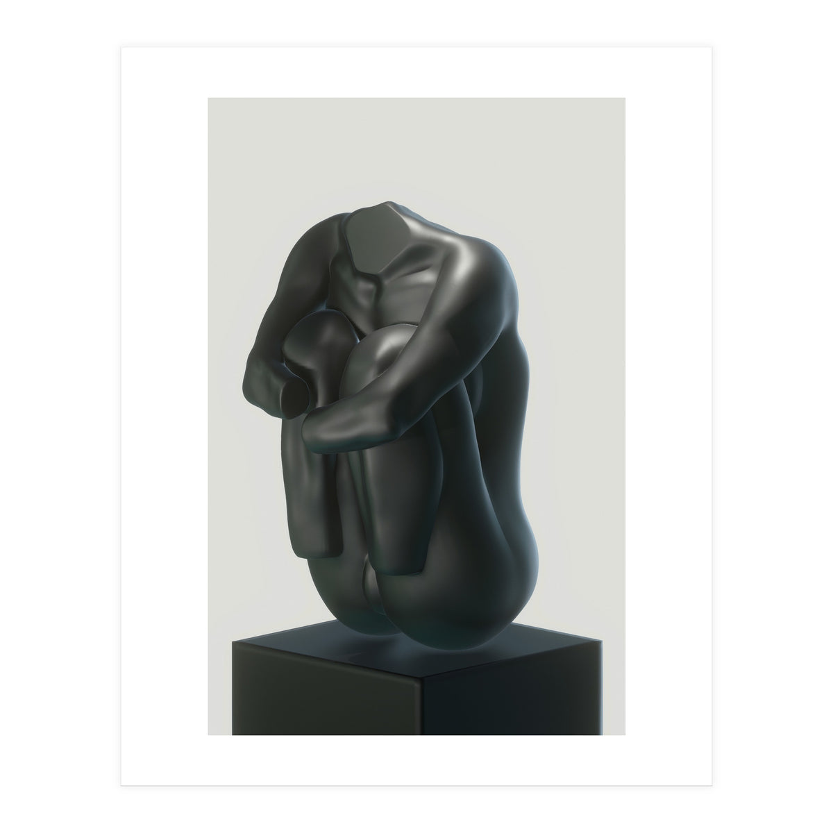 BLACK FETUS NORTH WEST (Print Only)