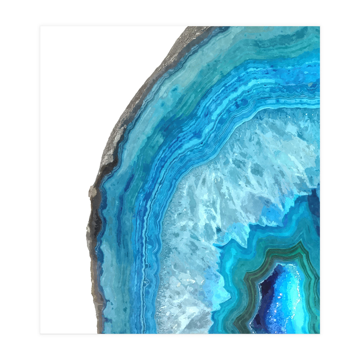 Blue Agate (Print Only)