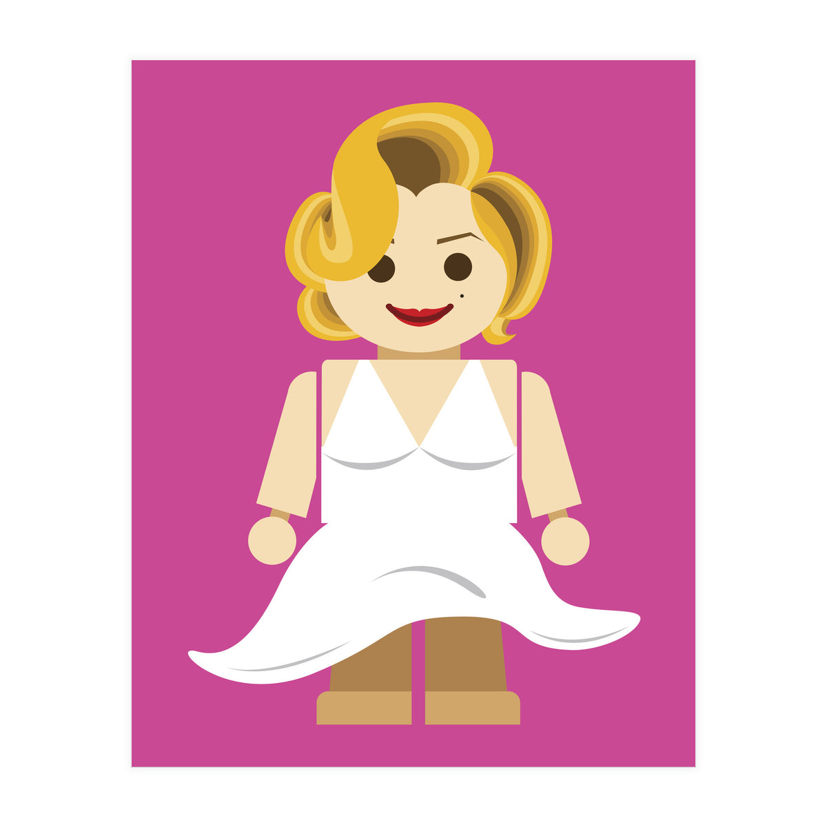 Marilyn Monroe Toy (Print Only)