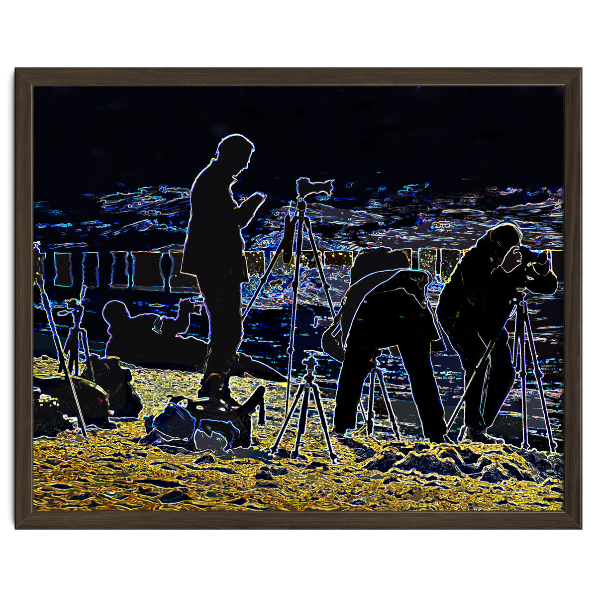 Photographers at the beach