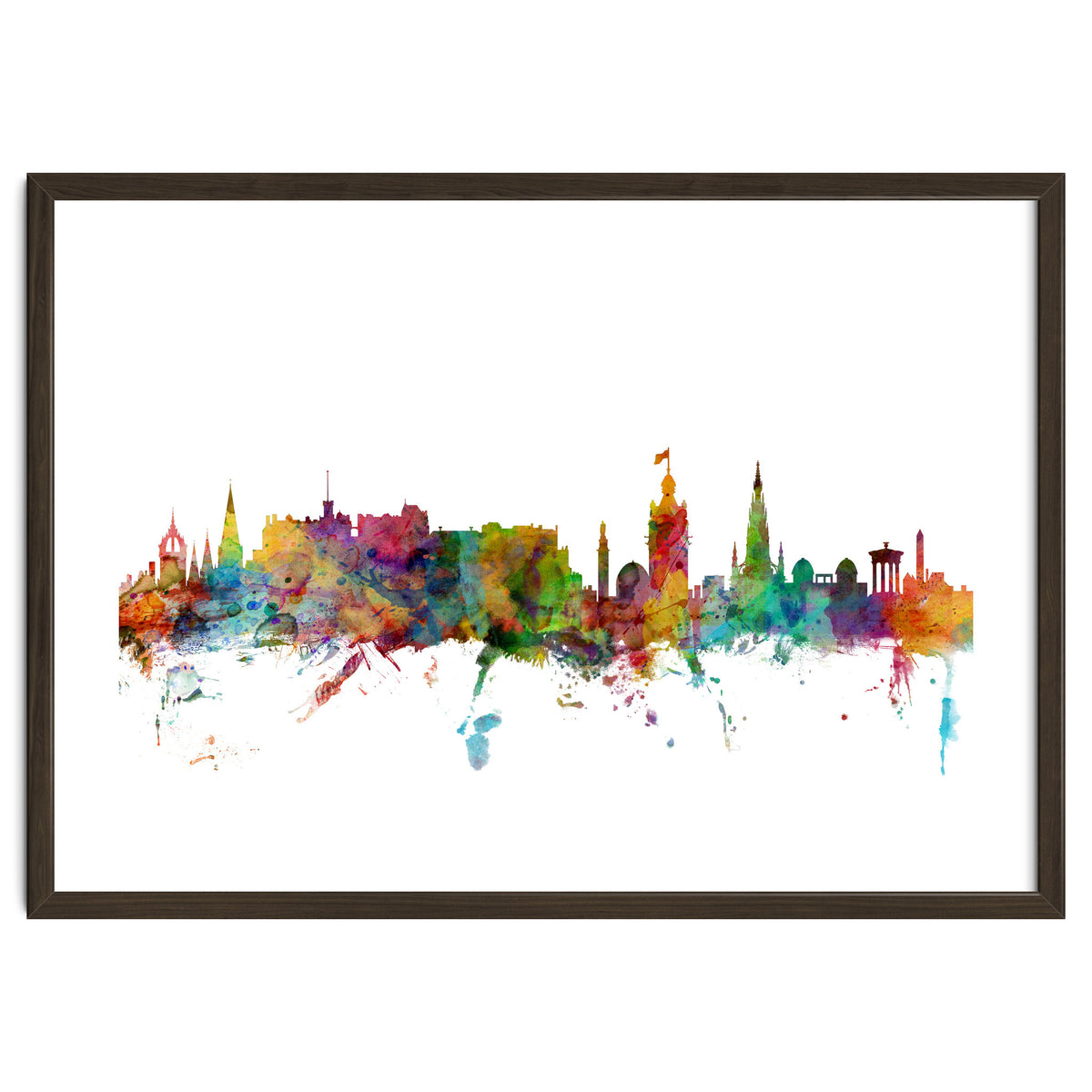 Edinburgh Scotland Skyline