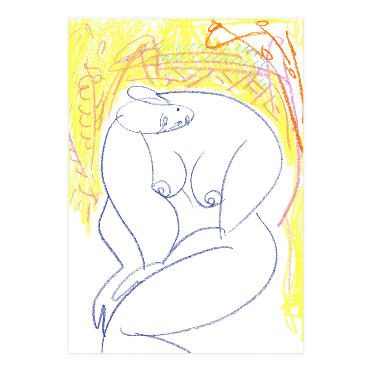 Me On The Chair #2 (Print Only)