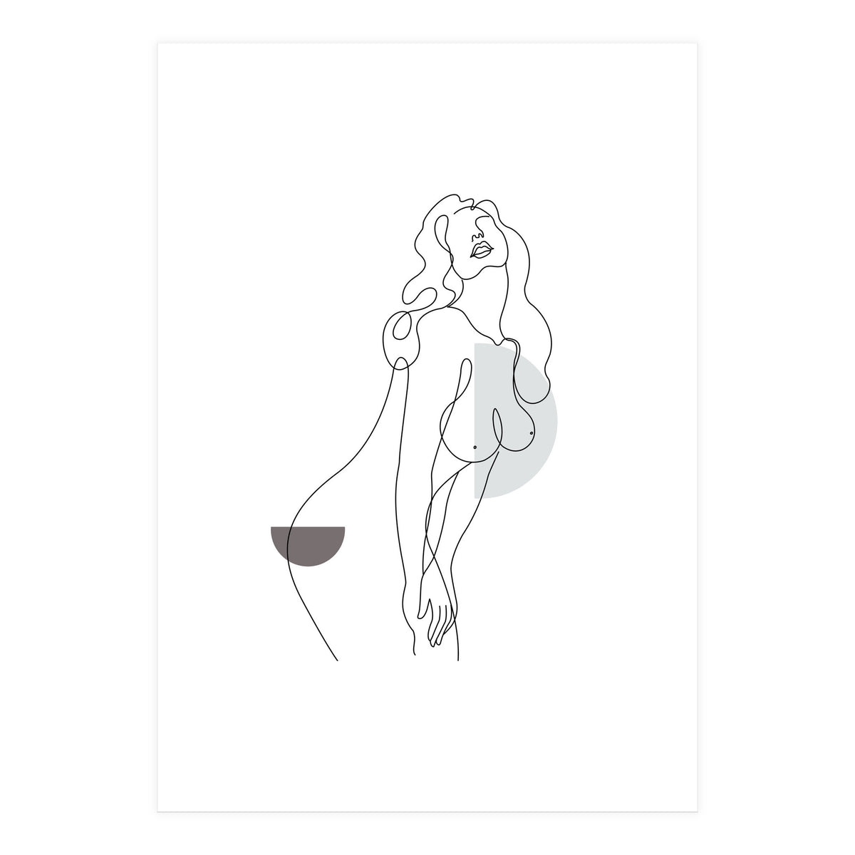 Wake woman b (Print Only)