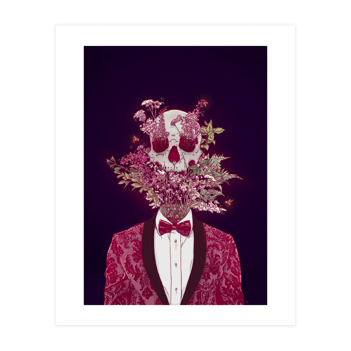 Skull Blossom (Print Only)