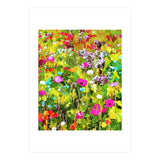 Meadow Flowers, Botanical Nature Landscape Painting (Print Only) thumbnail