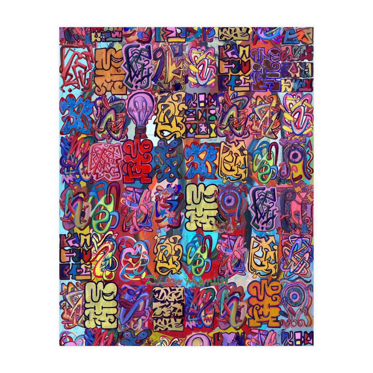 Graffiti Digital 2022 345 (Print Only)