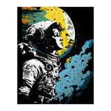 Astronaut Girl Illustration (Print Only) thumbnail