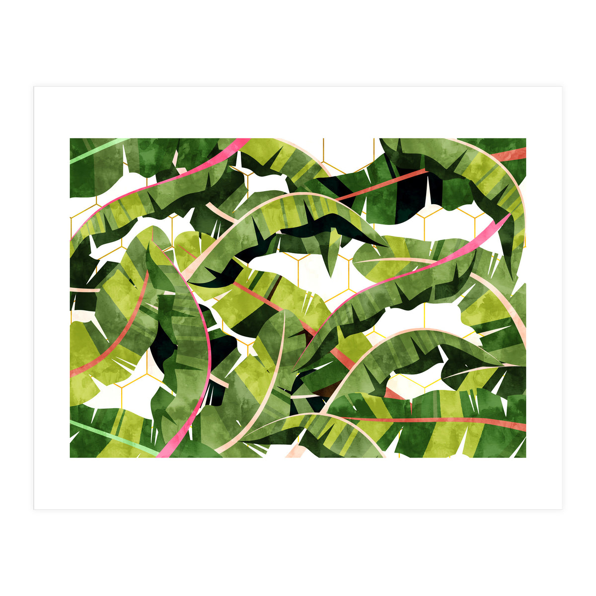 Banana Leaf Salad With Garlic Butter Dressing (Print Only)