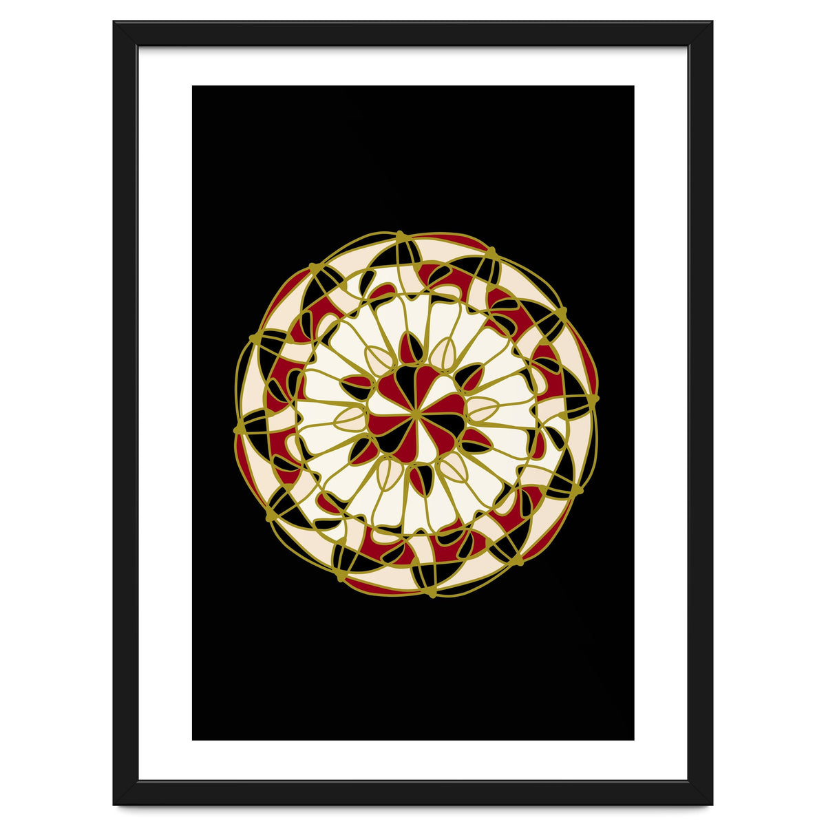 Multicolored Mandala