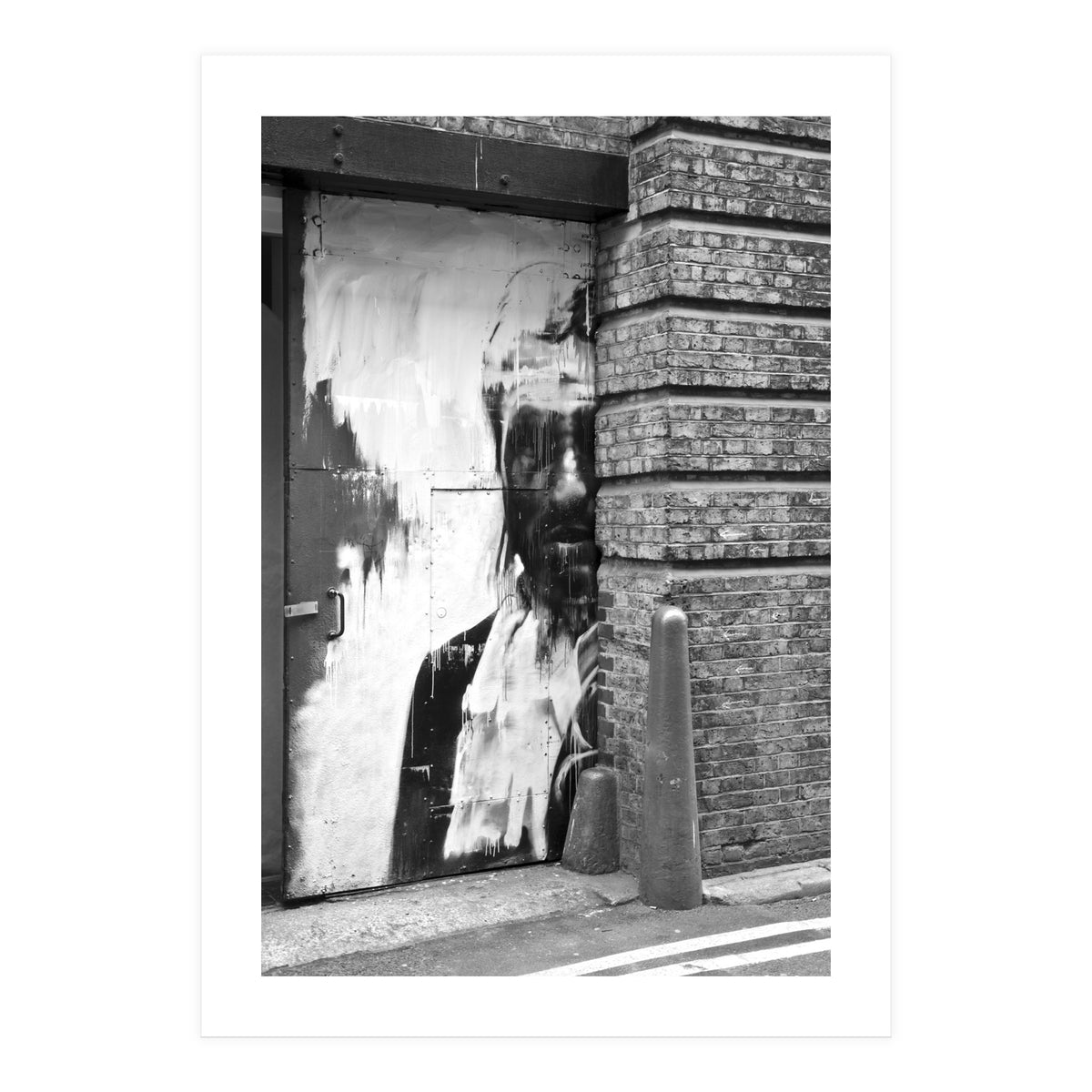Door Portrait, Urban Art London  (Print Only)