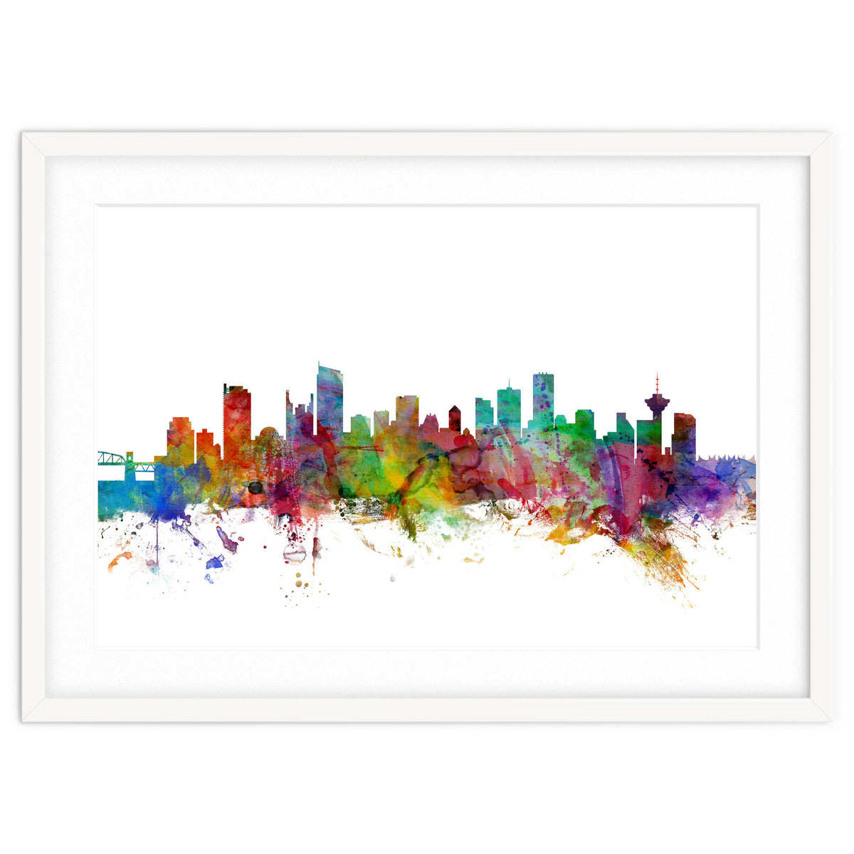 Vancouver Canada Skyline