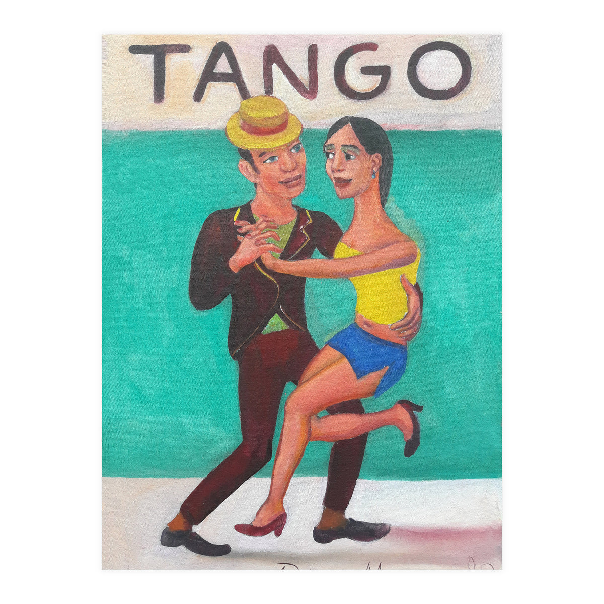 Tango Milonguero 4b (Print Only)