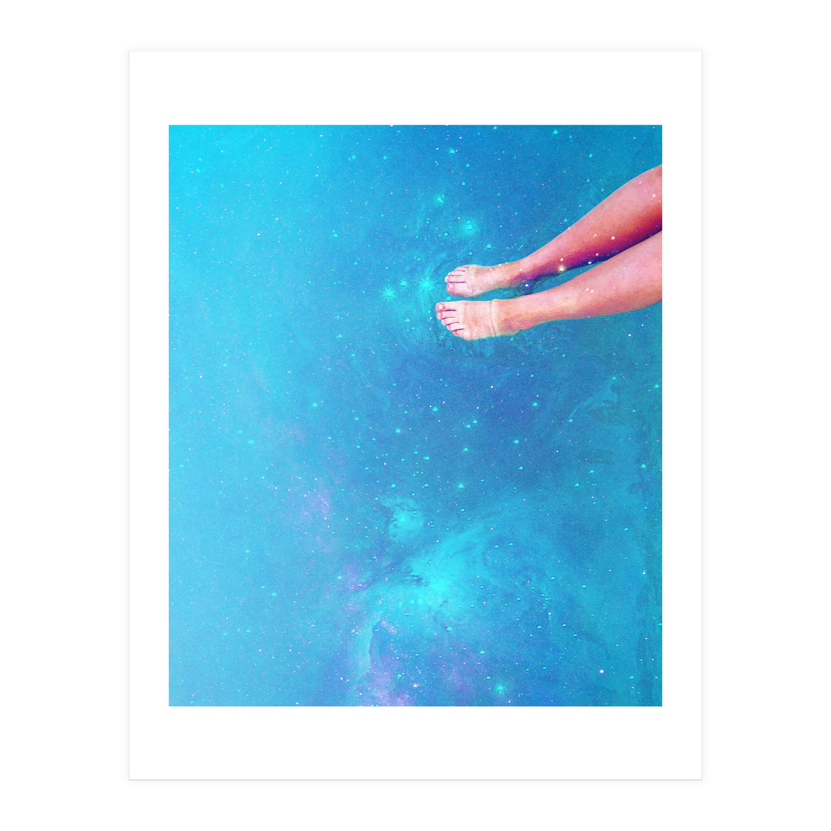 Retro Space Swim (Print Only)