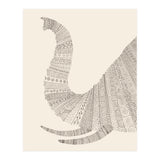 Elephant (on Beige) (Print Only) thumbnail