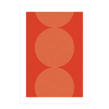Radial Mid Century Geometric Art (Print Only) thumbnail