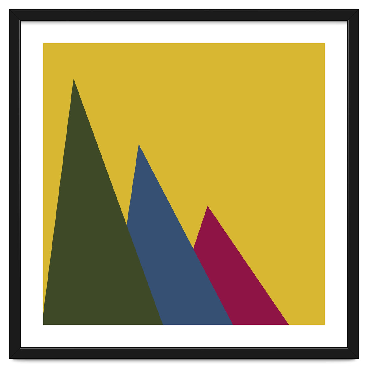 Abstract modern forest