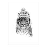 Siberian tiger (bw) (Print Only) thumbnail