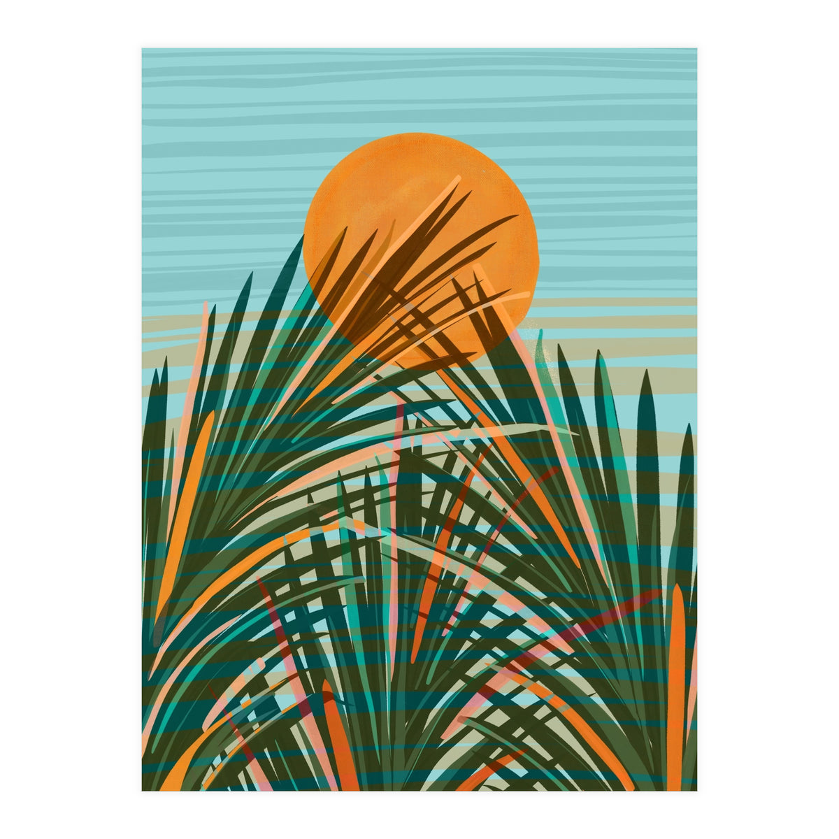 Glorious sunset (Print Only)