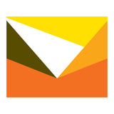 Geometric Shapes No. 58 - yellow & orange (Print Only) thumbnail