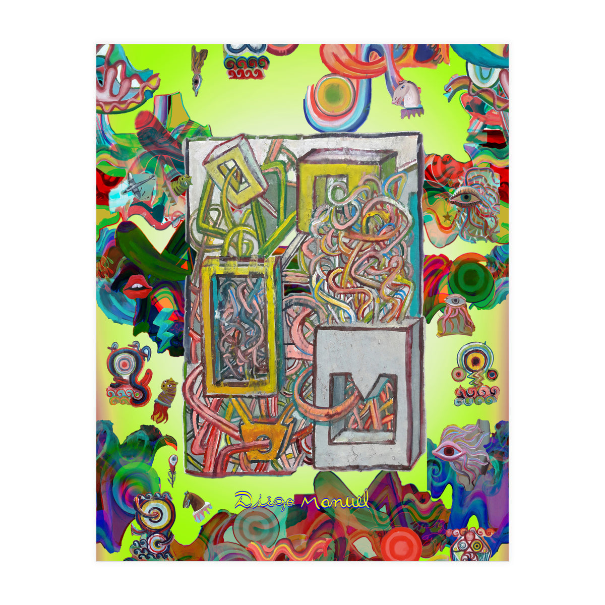 Graffitis 2021 Tapiz 11 (Print Only)