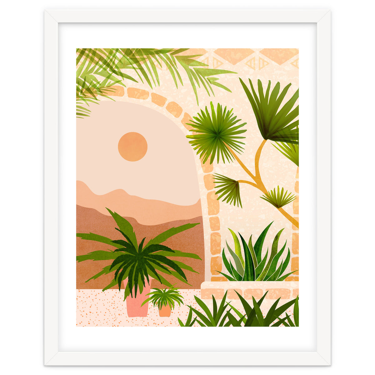 Southwest Summer Scene