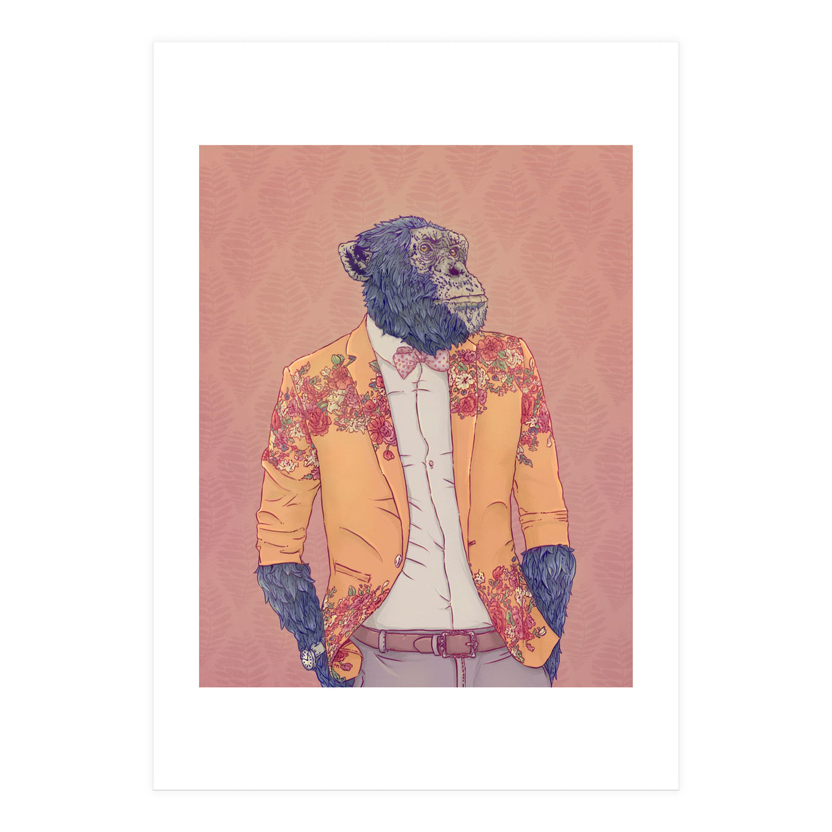 Alvin The Ape (Print Only)