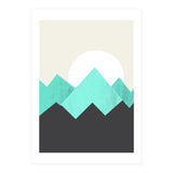 Pastel Mountains IV Sierra (Print Only) thumbnail