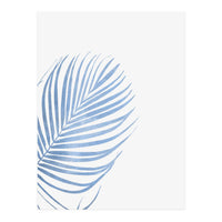 Blue Palm Leaf (Print Only)