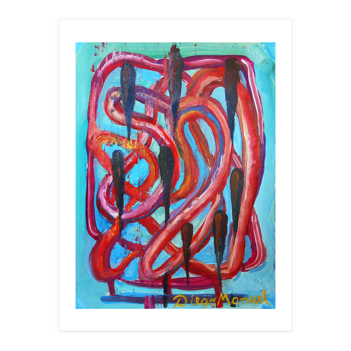 Graffiti Goteado 10 (Print Only)