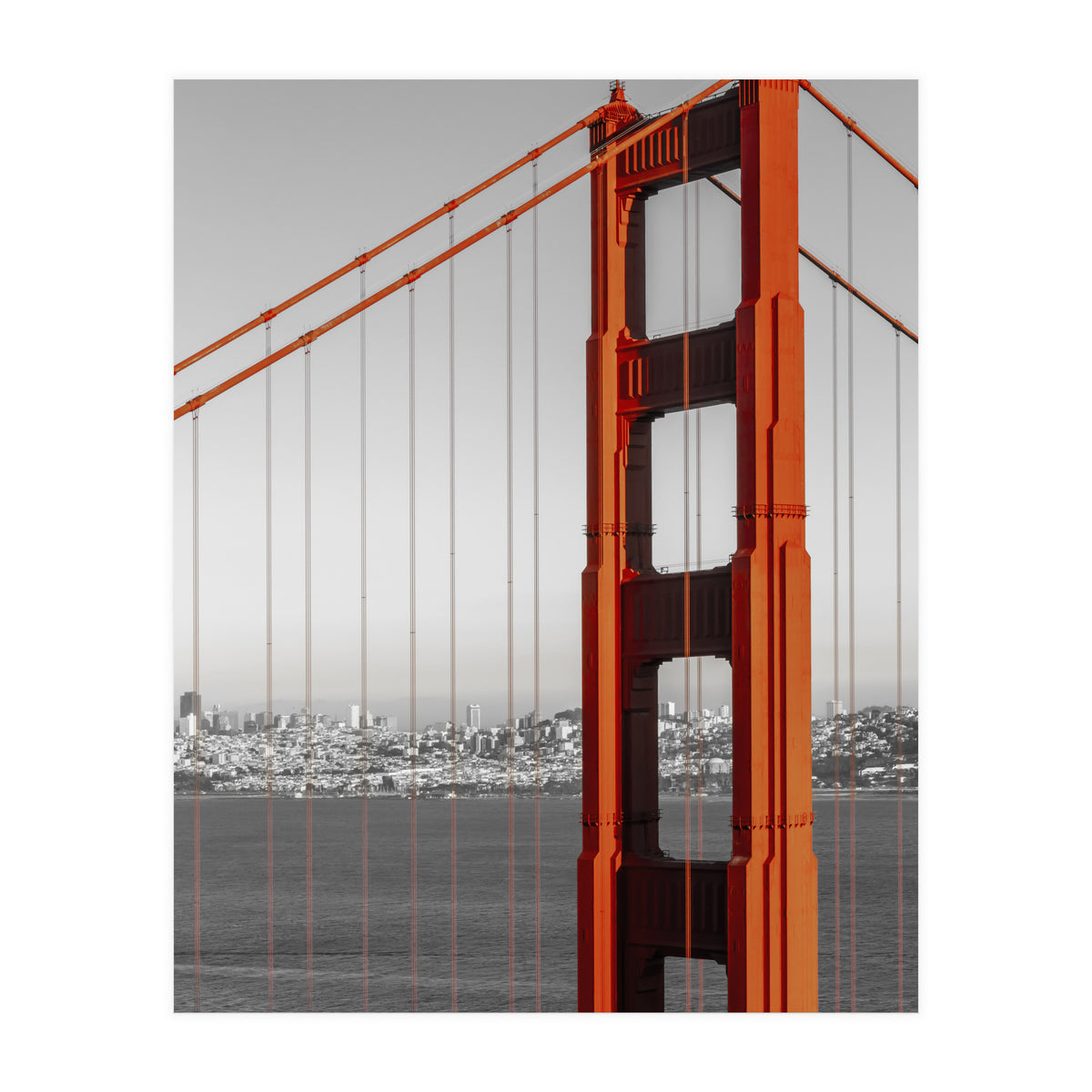 SAN FRANCISCO Golden Gate Bridge  (Print Only)