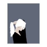 White Hair Beauty (Print Only) thumbnail