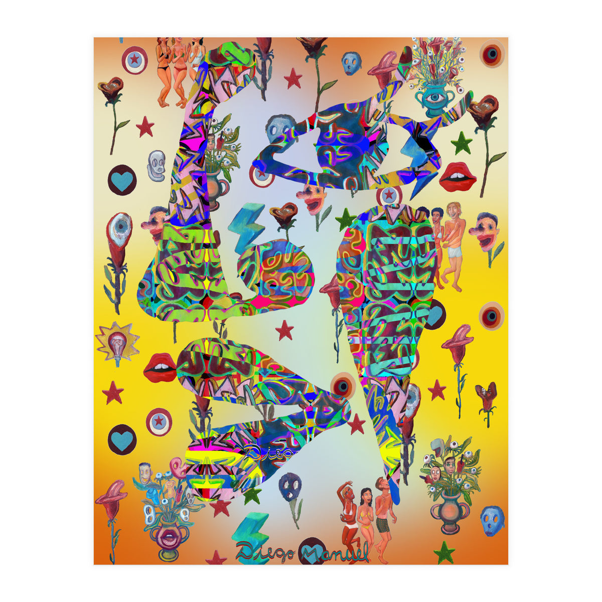 Graffiti Digital 12 2022 B 1 (Print Only)