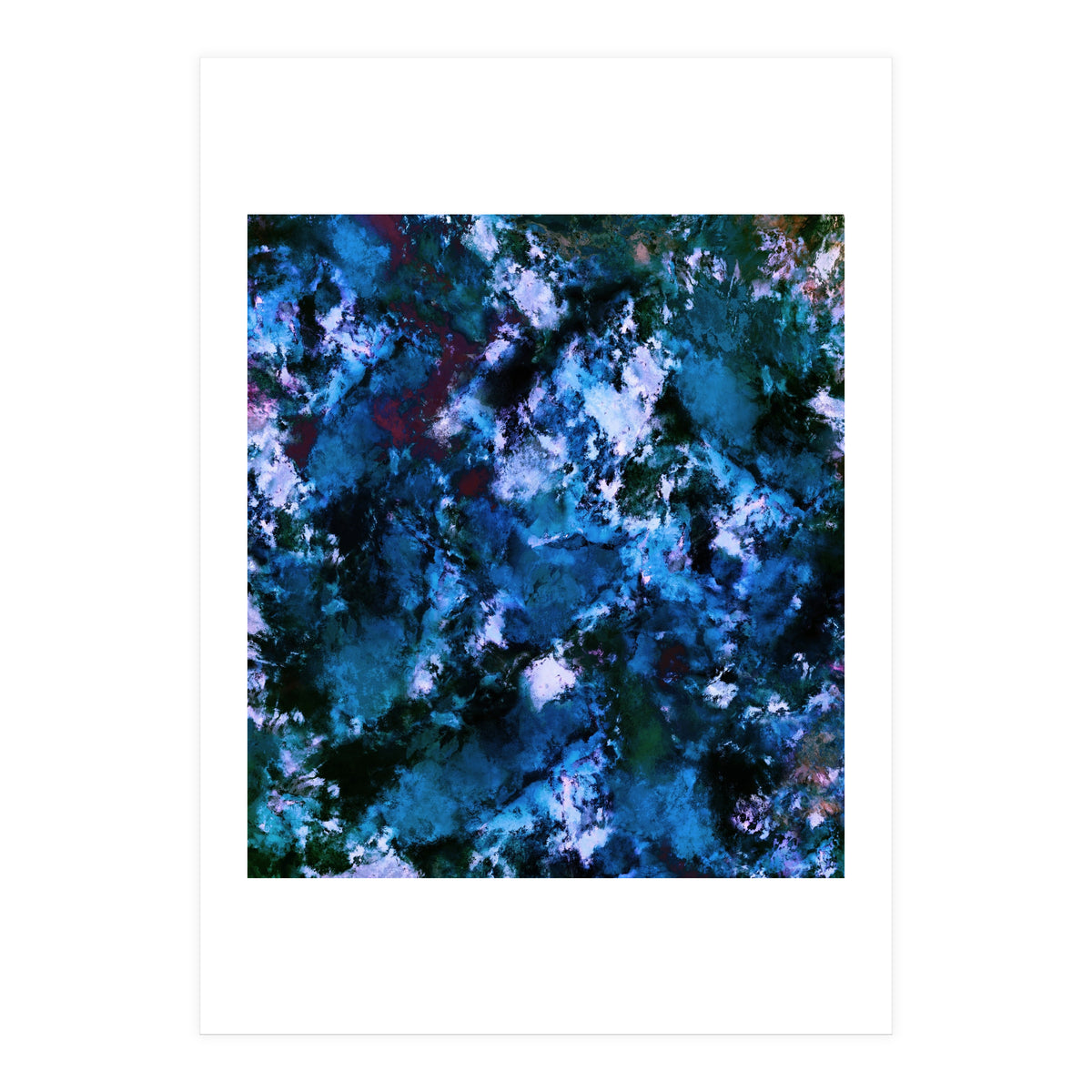 Smouldering Blue (Print Only)