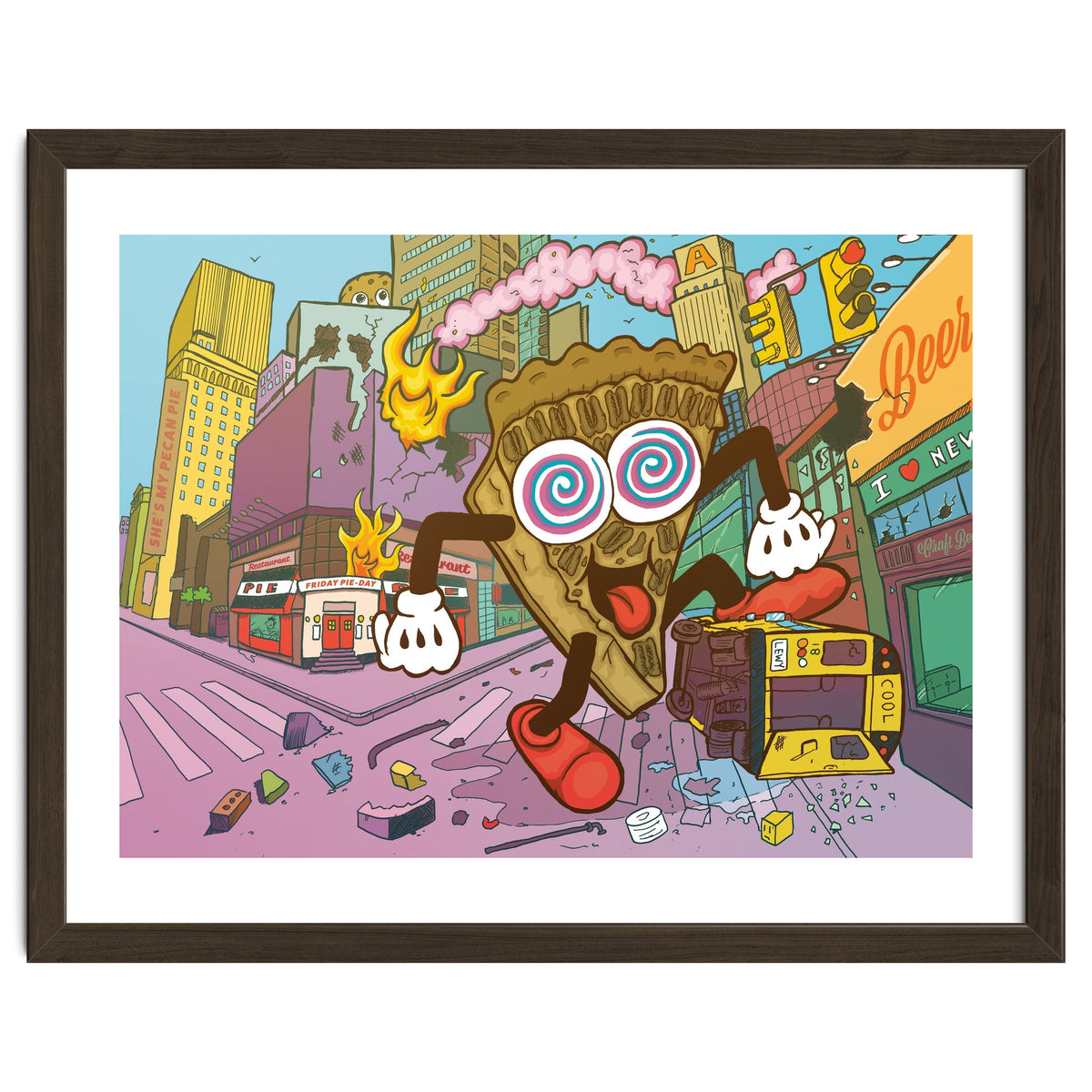 Pecan Psychosis - 12.3% ABV Bourbon Barrel Aged Pecan Maple Stout - Amundsen Brewery