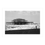 Brighton Old Pier Beach Structure (Print Only) thumbnail