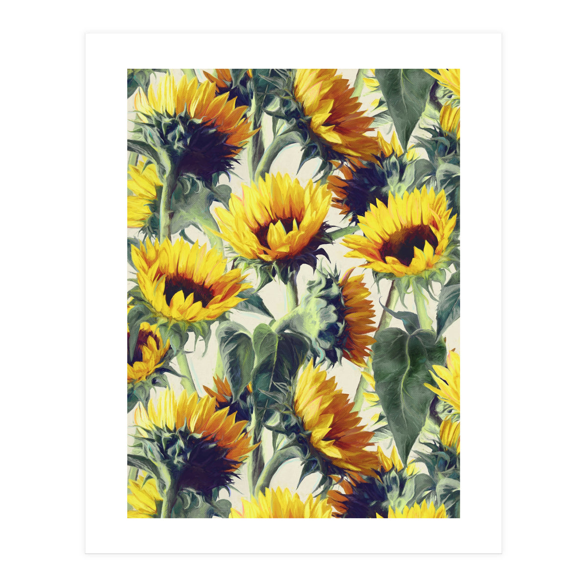 Sunflowers Forever (Print Only)