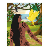 Golden Conure and Me (Print Only) thumbnail