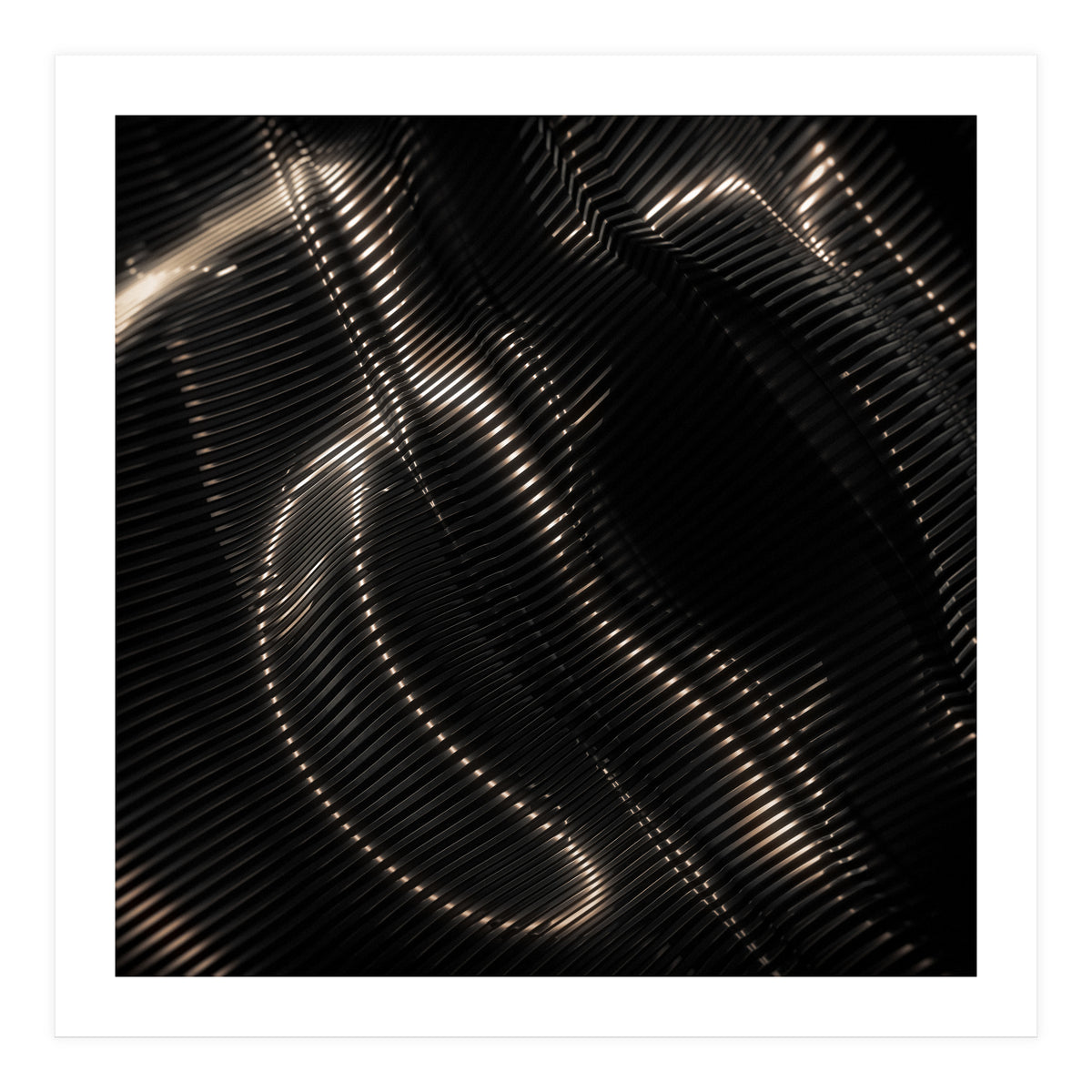 Black Steel Abstraction (Print Only)