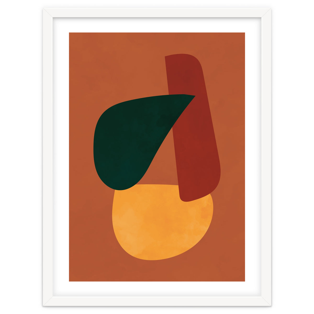 Abstract Shapes Boho Modern Mid Century Modern
