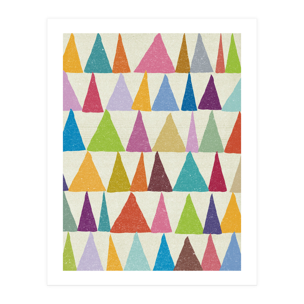 Analogous Shapes In Bloom (Print Only)