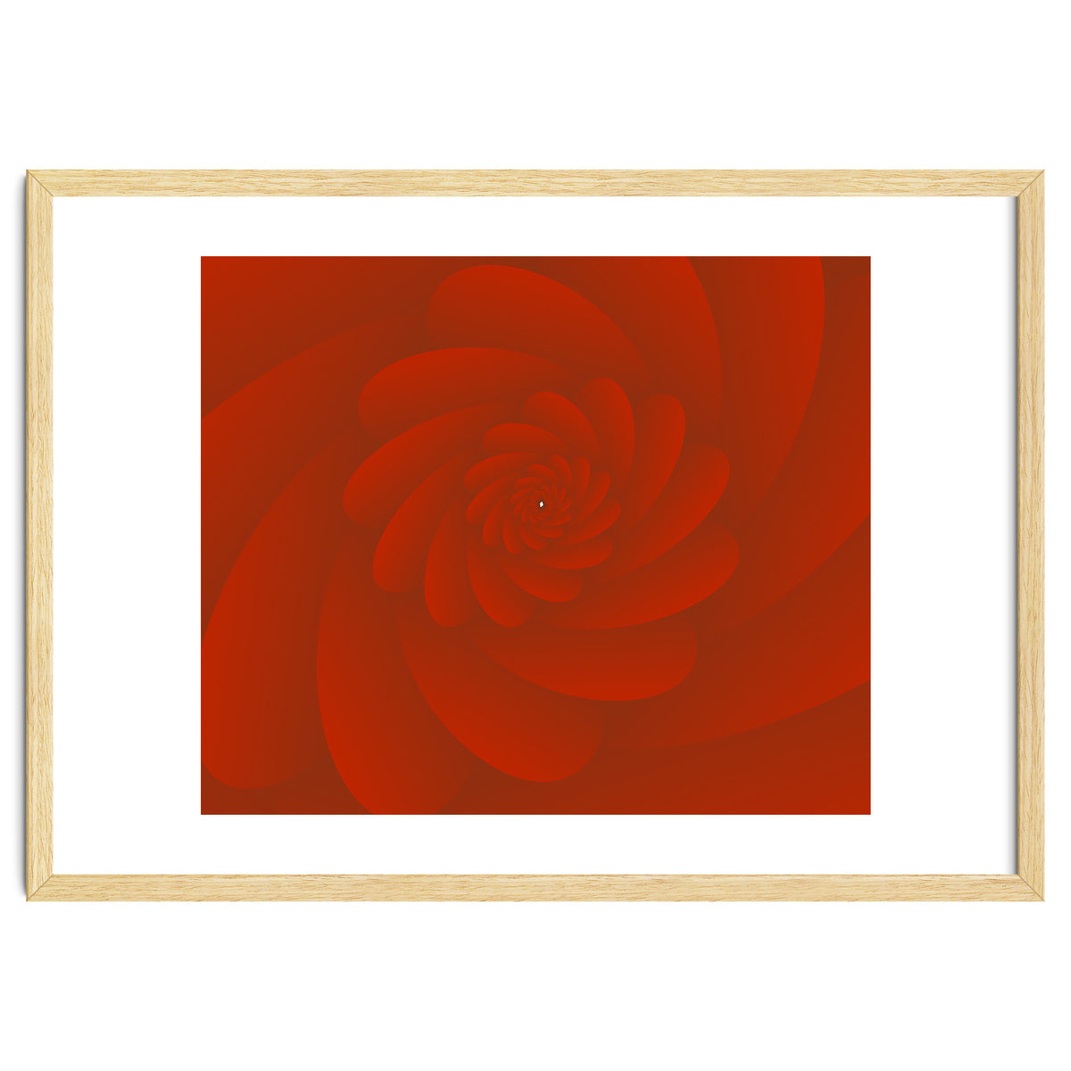 3 D Image Abstract Rose Flower ART